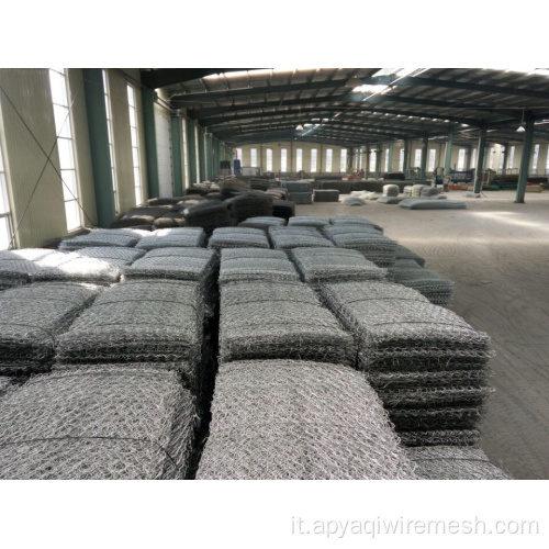 reti di erosione del suolo mesh gabion wall/panama gaviones